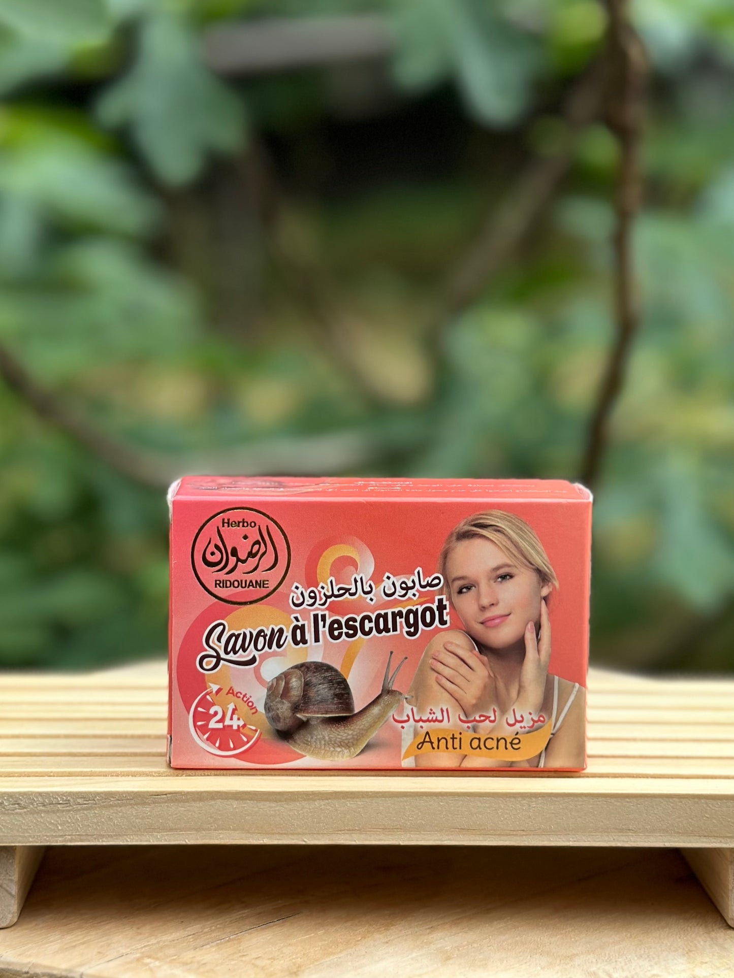 Savon anti-acné naturel à la bave d’escargot